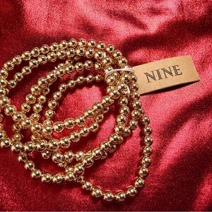 Gold Beaded Necklace